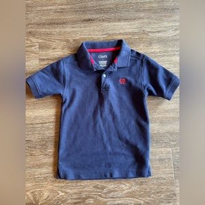 Chaps little boys navy blue polo shirt. Size 6. Excellent condition.